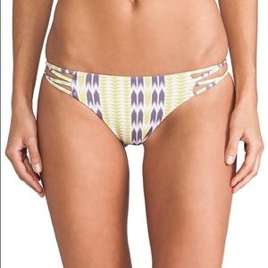 Acacia Swimwear Maui bottoms in Arrows